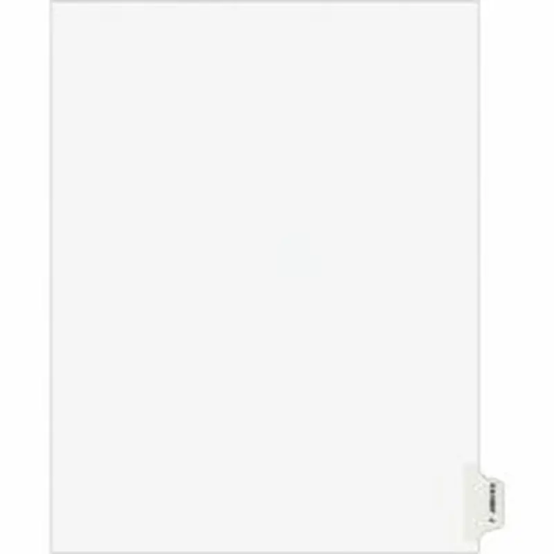 Avery Individual Legal Exhibit Dividers - Avery Style