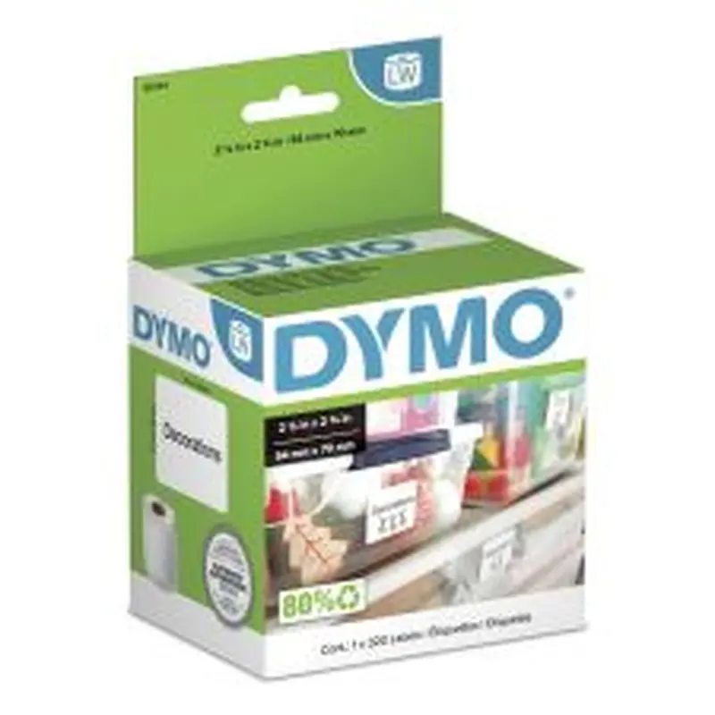DYMO LW Multipurpose Labels, 2.75" x 2.12", White, 320 Labels/Roll