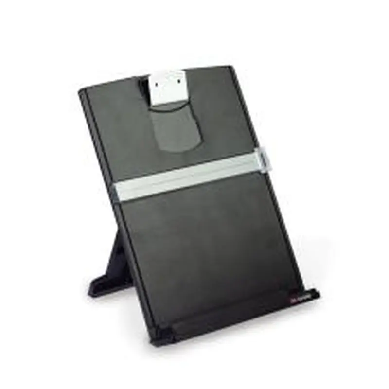 3M Desktop Document Holders, 18", Black/Silver