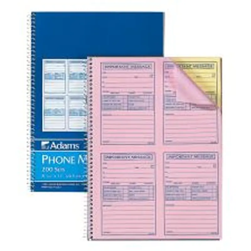 Adams "Important Message" Book, Book Of 200 Messages