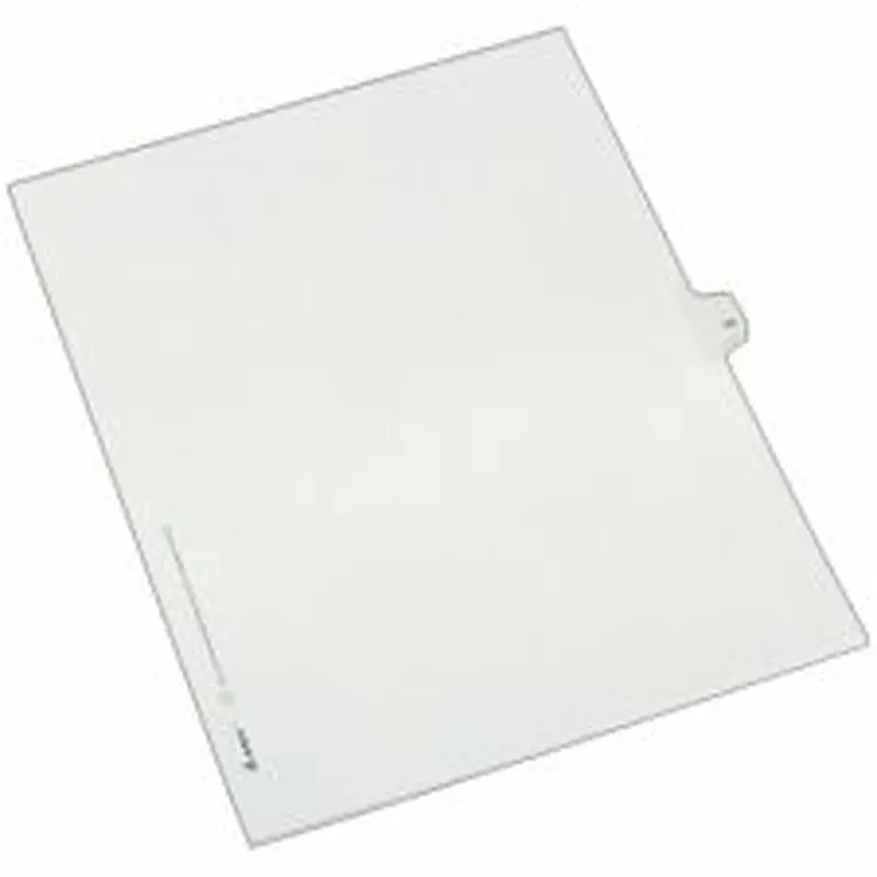 Avery Alllstate Style Individual Legal Dividers