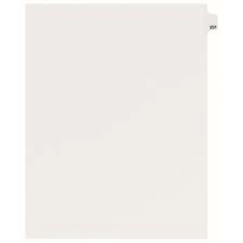 Avery Side Tab Individual Legal Dividers