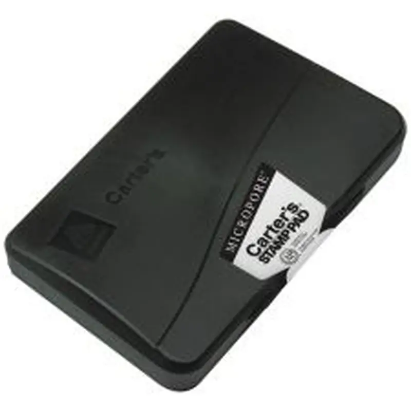 Avery Carter's Micropore Stamp Pad, 3.15" x 6.12", Black