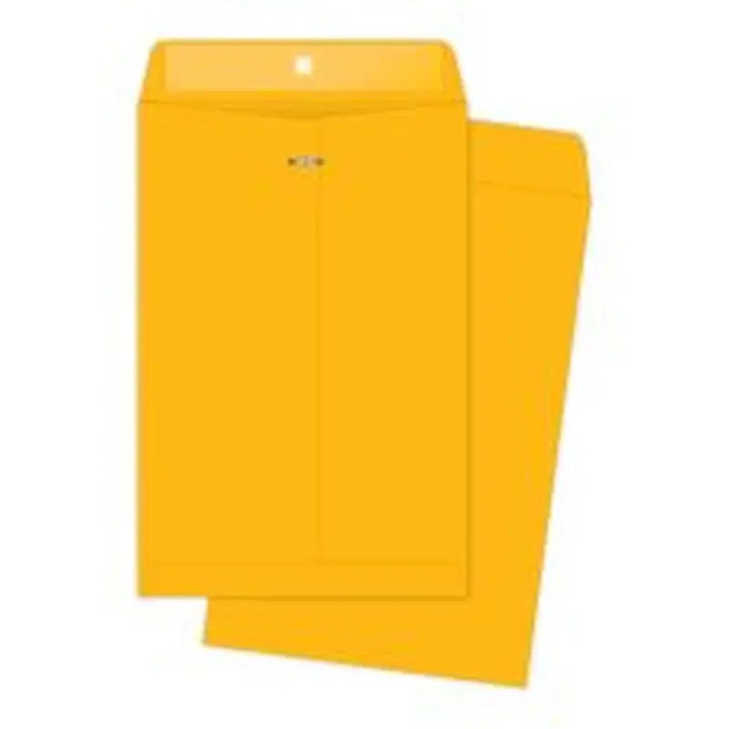 Quality Park Clasp Envelopes, 9 1/2" x 12 1/2", Brown, Box Of 100