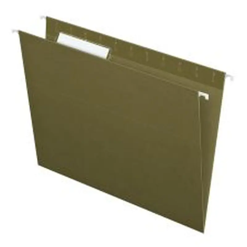Pendaflex Standard Green Hanging Folders, Letter Size, Standard Green, Box Of 25