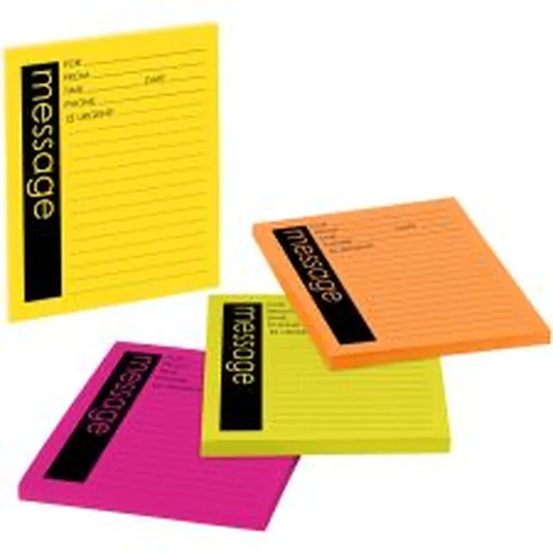 Post-it Super Sticky Notes, 4 Pads, 4 in x 5 in, 2x the Sticking Power, School Supplies and Office Products, Sticky Notes - 76794SS