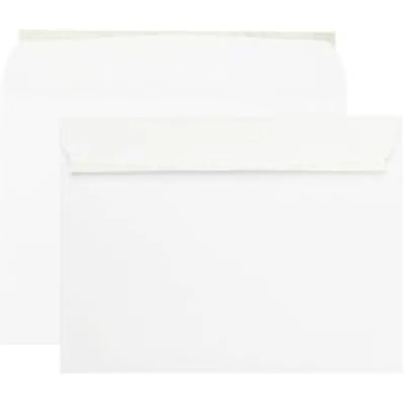 Quality Park 9x 12 Booklet Envelopes with Self-Seal Closure - Catalog - #9 1/2 - 9"x 12" Diameter - 28 lb - Peel & Seal - White - Wove - 100 / Box