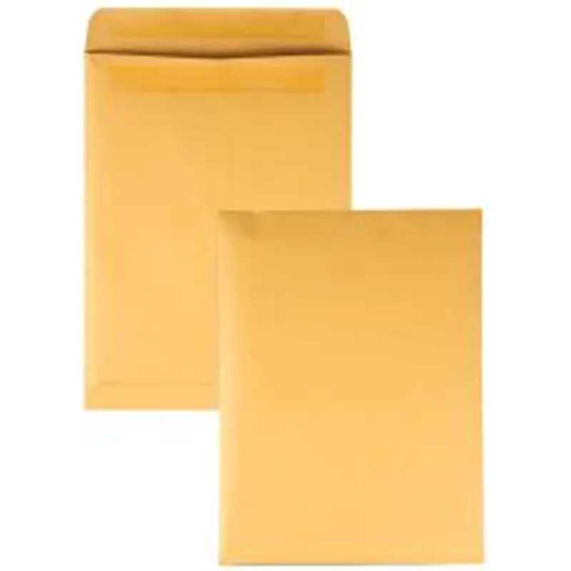 Quality Park Redi-Seal Catalog Envelopes, 9" x 12", Kraft, Box Of 250
