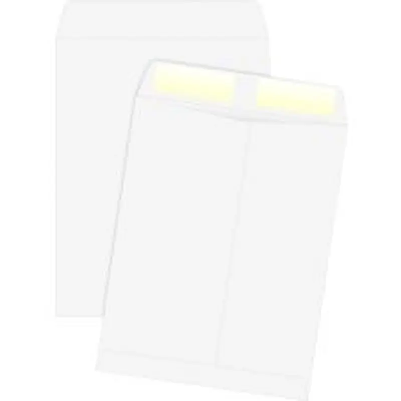 Quality Park White Plain Catalog Envelopes - Catalog - #13 1/2 - 10" Width x 13" Length - 24 lb - Gummed - Wove - 250 / Box - White