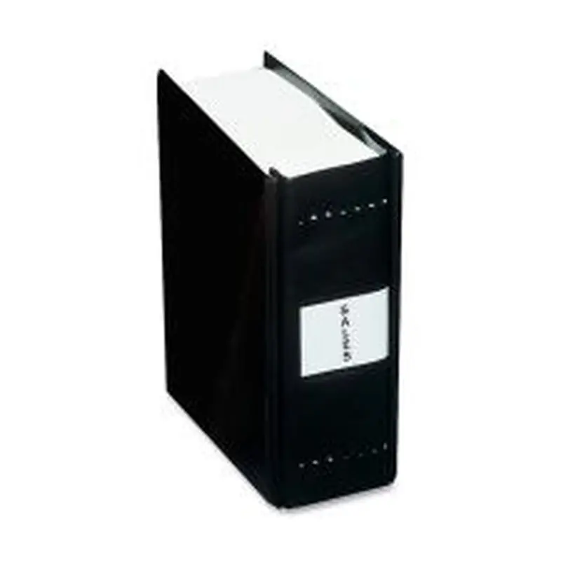 VariCap Expandable Binder, 2 Posts, 6" Capacity, 11 x 8.5, Black