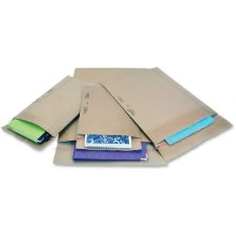 Jiffy Mailer Padded Self-seal Mailers - Padded - #1 - 7 1/4" Width x 12" Length - Self-sealing - Natural - Kraft, Fiber - 100 / Carton