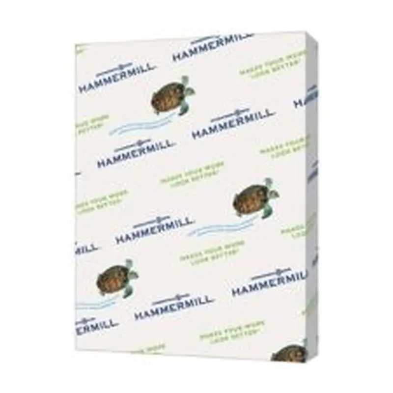 Hammermill Fore Super-Premium Color Copy Paper, 1 Ream, Canary, Letter (8.5" x 11"), 500 Sheets Per Ream, 20 Lb, 30% Recycled