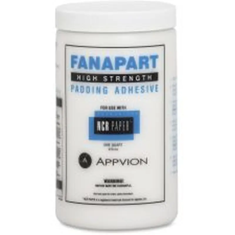 NCR Paper Fanapart Padding Adhesive, 1 Quart