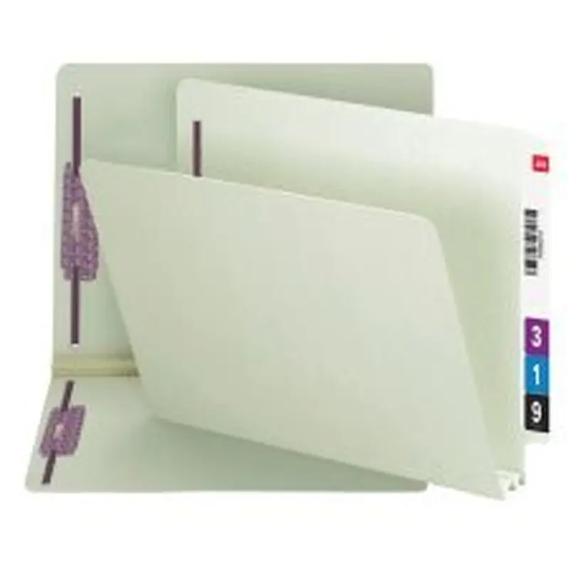 Smead Letter Recycled Fastener Folder