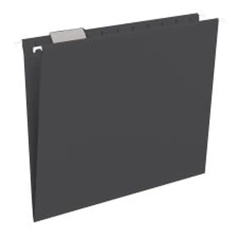 Smead Hanging File Folders, Letter Size, Black, Box Of 25 Folders