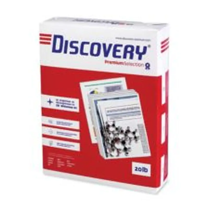 Discovery Premium Selection Multi-Use Paper, Legal Size (8 1/2" x 14"), 20 Lb, Carton Of 5,000 Sheets
