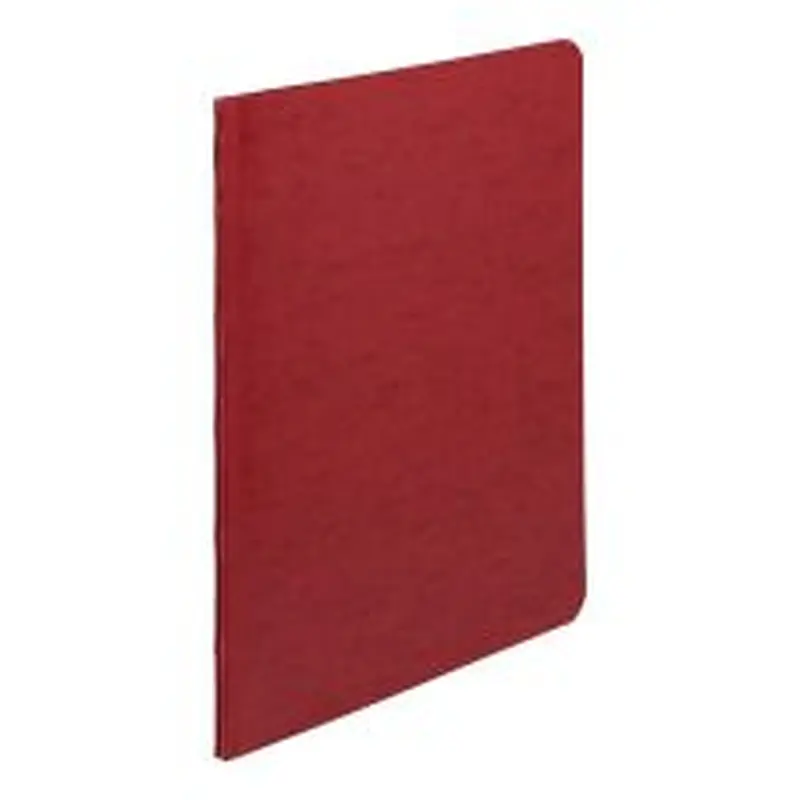ACCO Presstex Binder, Side Bound, 11" x 8 1/2", 60% Recycled, Executive Red