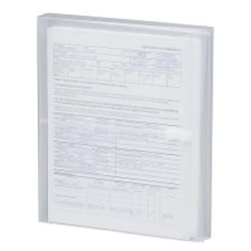 Smead Poly Envelopes, Letter Size, Side Opening, Clear, Pack Of 5