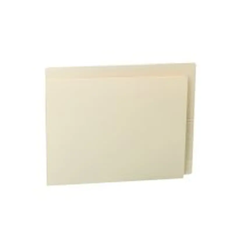 Pendaflex Reinforced End-Tab Convertible Folders, Letter Size, Manila, Box Of 100