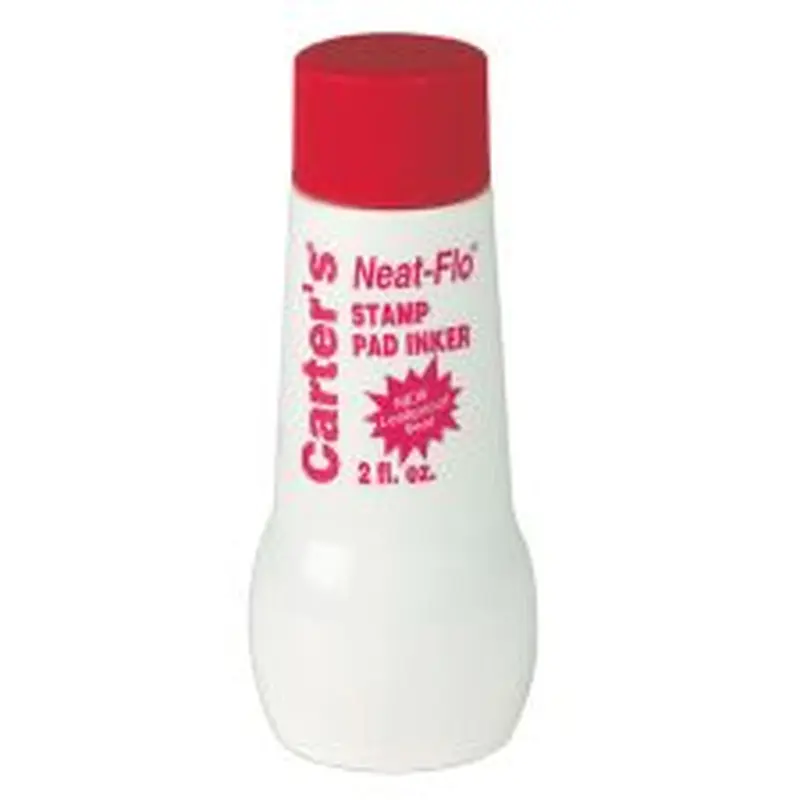 Avery Carter's Neat-Flo Stamp Pad Inker, Red