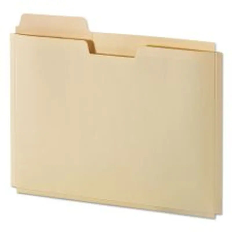 Pendaflex File Folder Pocket, 0.75" Expansion, Letter Size, Manila, 10/Pack