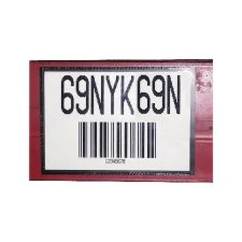 Tatco Magnetic Label Holders, 3 3/8" x 5 3/8", Black/White, Pack Of 10