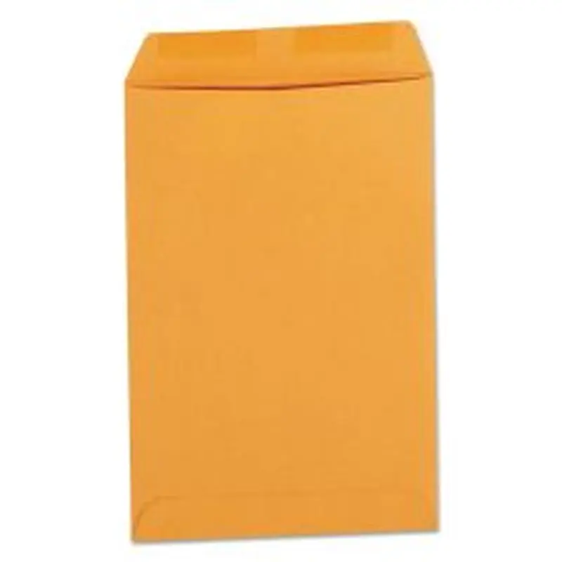 Universal 6" x 9" Manila Catalog Envelopes, Gummed Closure 24 Lb, Brown Kraft, Box Of 500