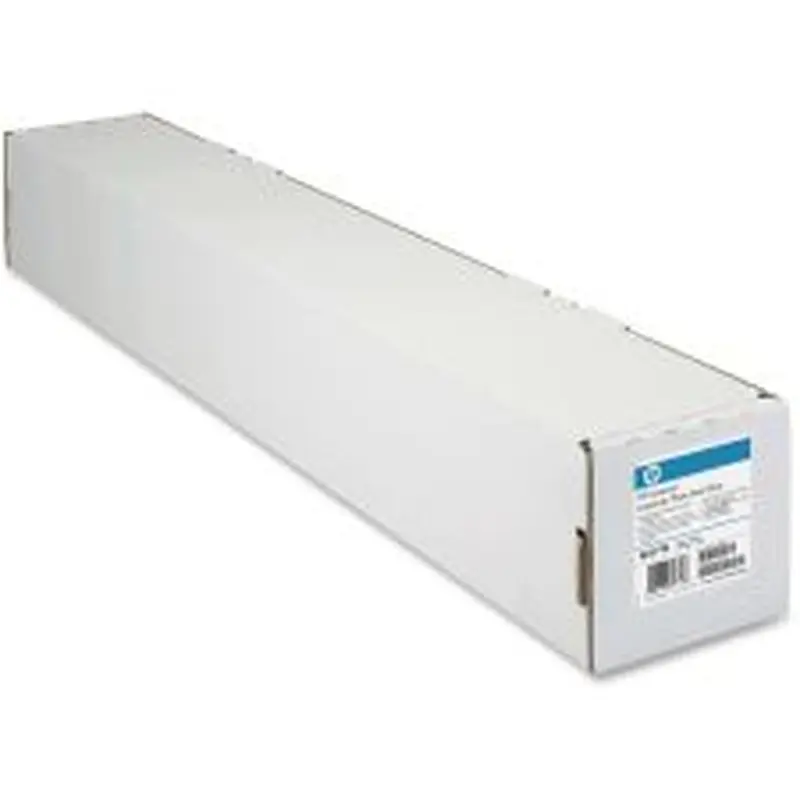 HP Designjet Large-Format Instant Dry Semigloss Photo Paper Roll, 24" x 100', 50.5 Lb, FSC Certified, White