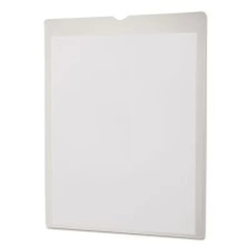 Oxford Utili-Jac Heavy-Duty Clear Plastic Envelope, Letter Size, 8.5 x 11, Clear, 50/Box