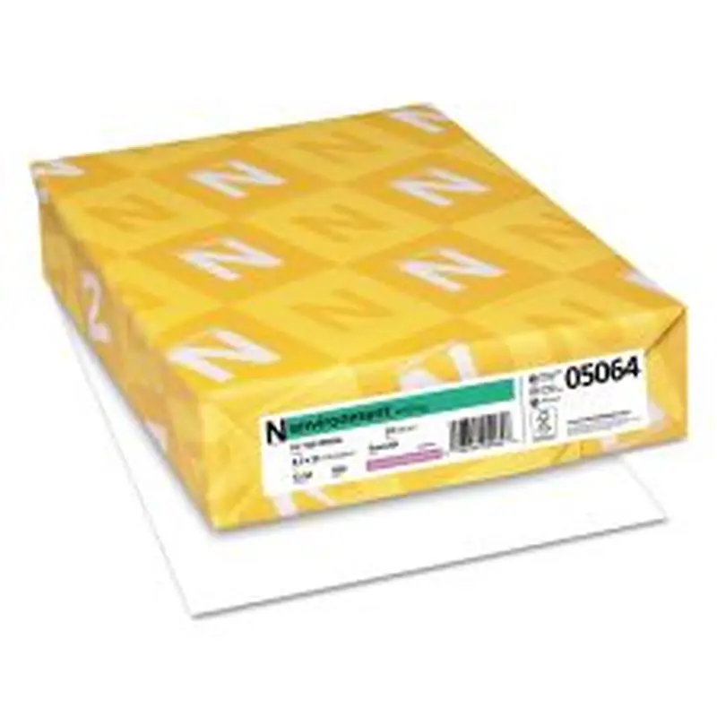 Neenah Paper ENVIRONMENT Stationery Paper, 95 Bright, 24 lb Bond Weight, 8.5 x 11, White, 500/Ream