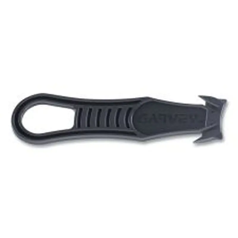 Garvey Safety Cutter Box Cutter Knife with Double Shielded Blade, 4" Plastic Handle, Black, 5/Pack
