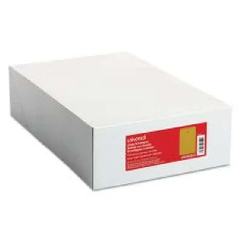 Universal Center-Seam 9 1/2" x 12 1/2" Manila Envelopes, Clasp Closure, 28 Lb, Brown Kraft, Box Of 100