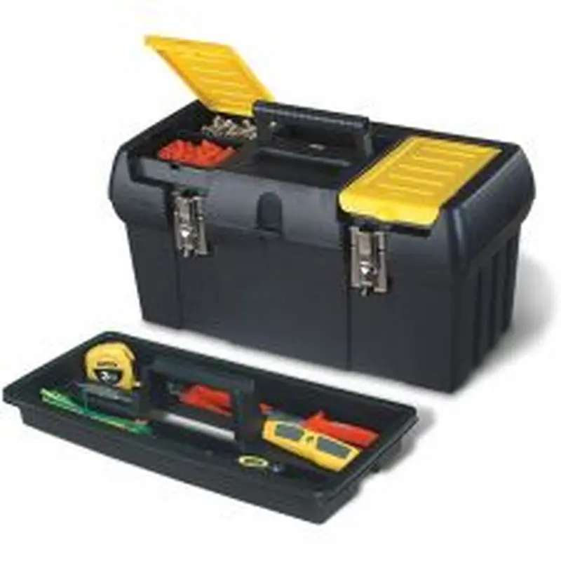 Stanley Bostitch Tool Box With Tray, 9 3/4"H x 10 1/4"W x 19 1/4"D
