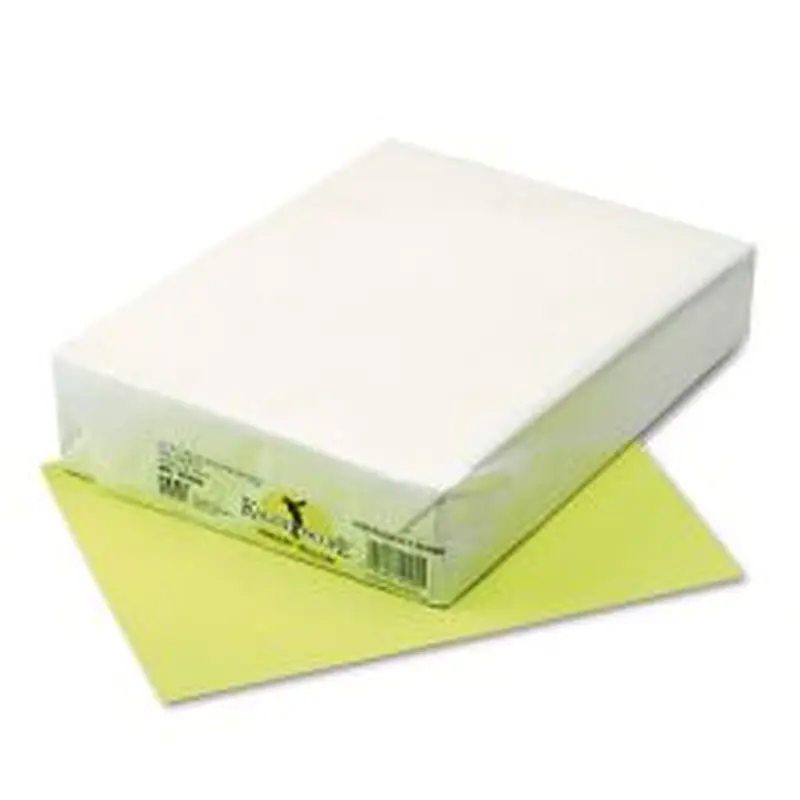 Pacon Kaleidoscope Multipurpose Colored Paper, 24 lb Bond Weight, 8.5 x 11, Hyper Yellow, 500/Ream