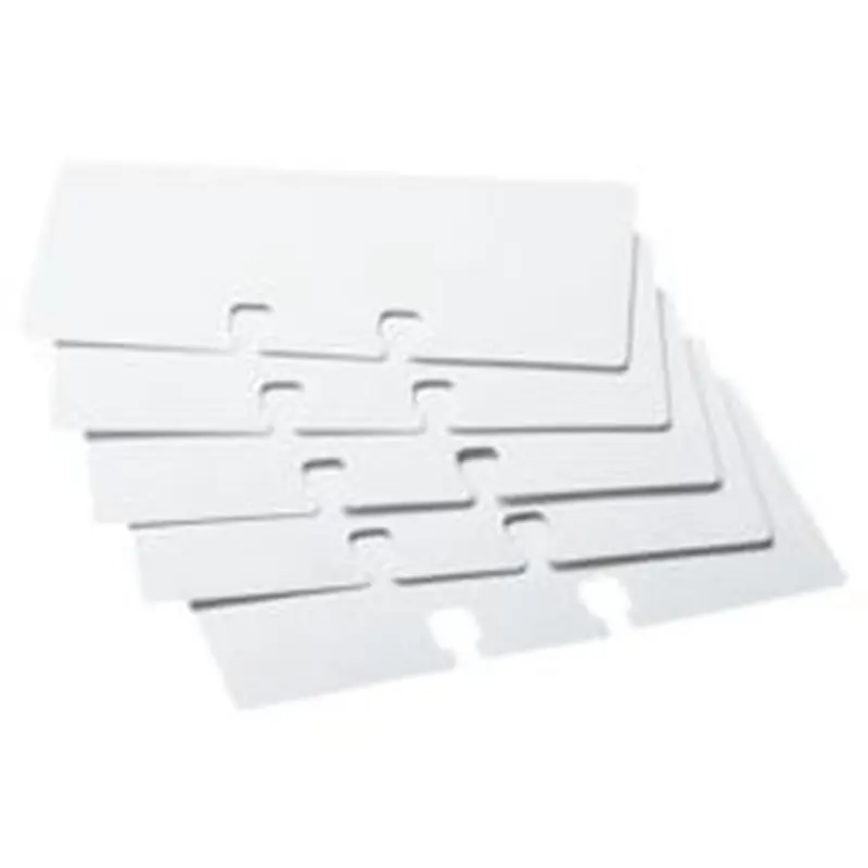 Rolodex Card File Refills, Unruled, 2 1/4" x 4", White, Pack Of 100