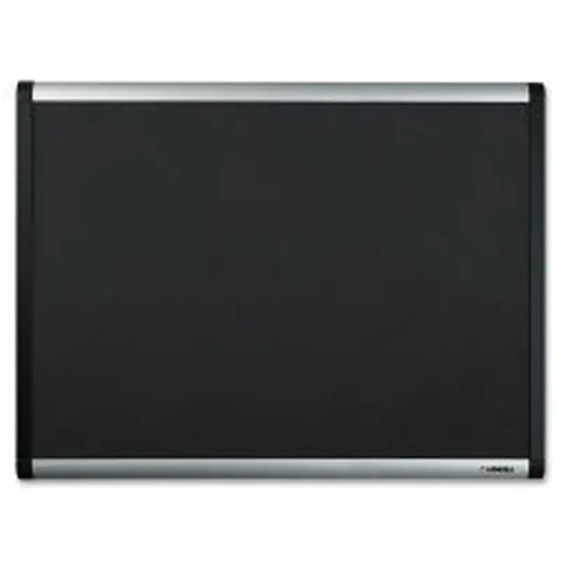 Lorell Mesh Fabric Bulletin Board, 48" x 72", Aluminum Frame With Silver Finish