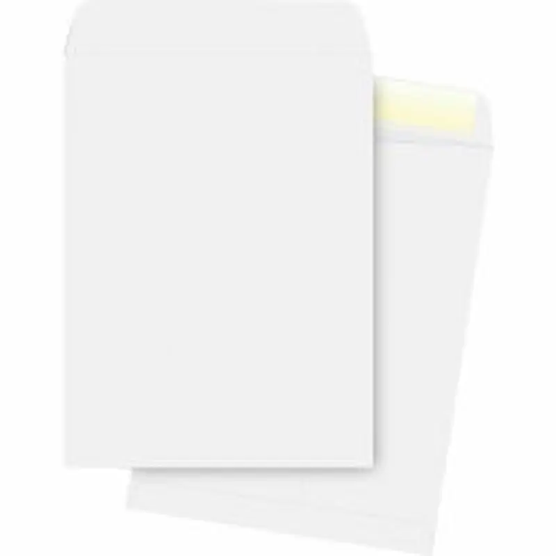 Business Source 28 lb. White Catalog Envelopes - Catalog - #13 1/2 - 10" Width x 13" Length Diameter - 28 lb - Gummed - Wove - 250 / Box - White