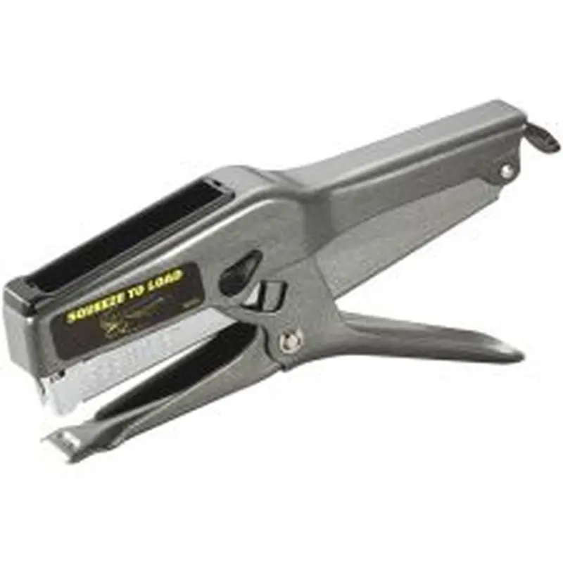 Bostitch B8 Heavy-Duty Plier Stapler - 45 Sheets Capacity - 210 Staple Capacity - Full Strip - 1/4", 3/8" Staple Size - Black