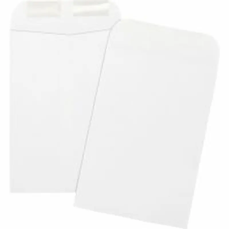 Business Source Durable Open-End Catalog Envelopes - Catalog - #1 3/4 - 6 1/2" Width x 9 1/2" Length - 24 lb - Gummed - White - Wove - 500 / Box