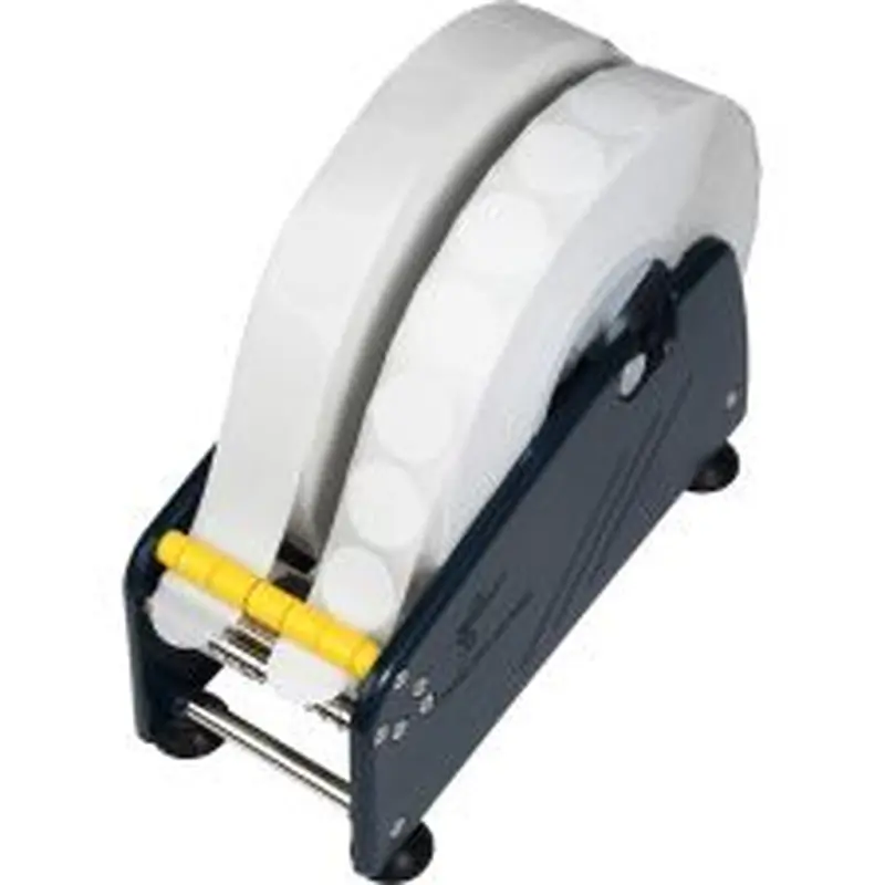 Tatco Adhesive Back Mailing Seals, TCO36200, Round, 1" Diameter, 3" Core, White, 5,000 Per Roll