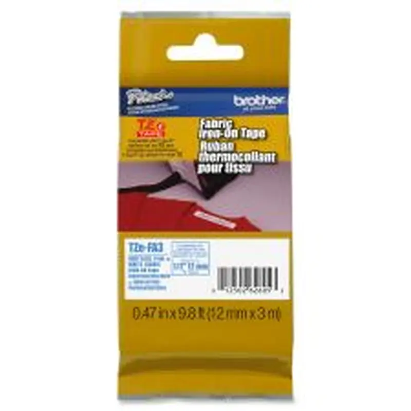 P-touch TZe Iron-On Tape - SYNX2990026