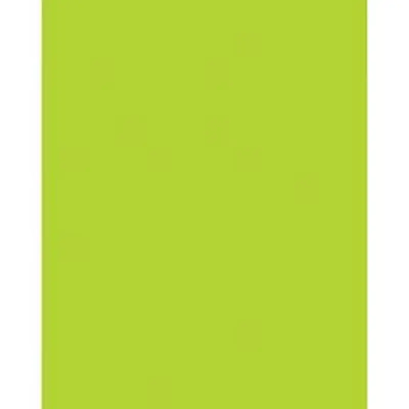 Pacon Peacock 100% Recycled Coated Poster Board, 22" x 28", Hot Lime, Carton Of 25