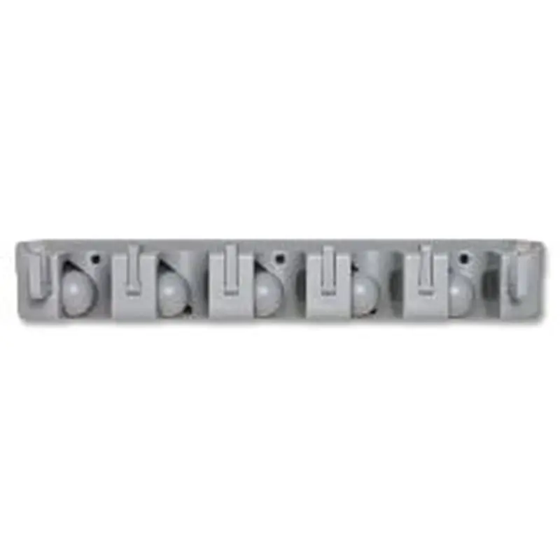 Genuine Joe Wall Rack Cleaning Organizer, Gray