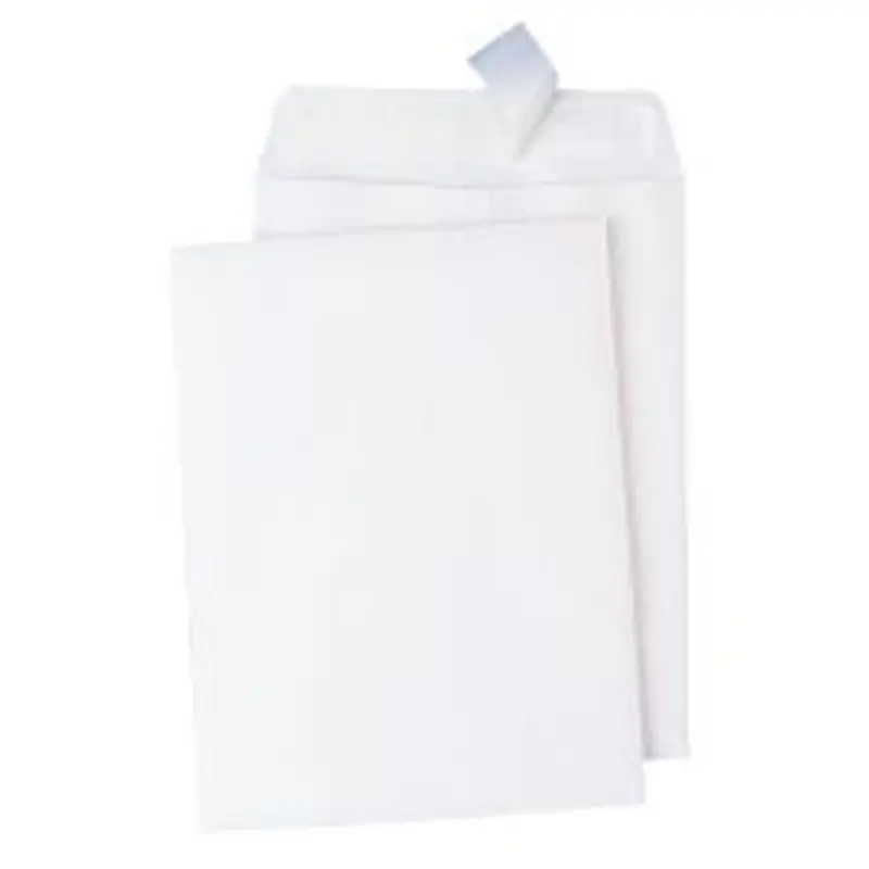 Quality Park Redi-Strip Catalog Envelopes, 11 1/2" x 14 1/2", Self-Adhesive, White, Box Of 100