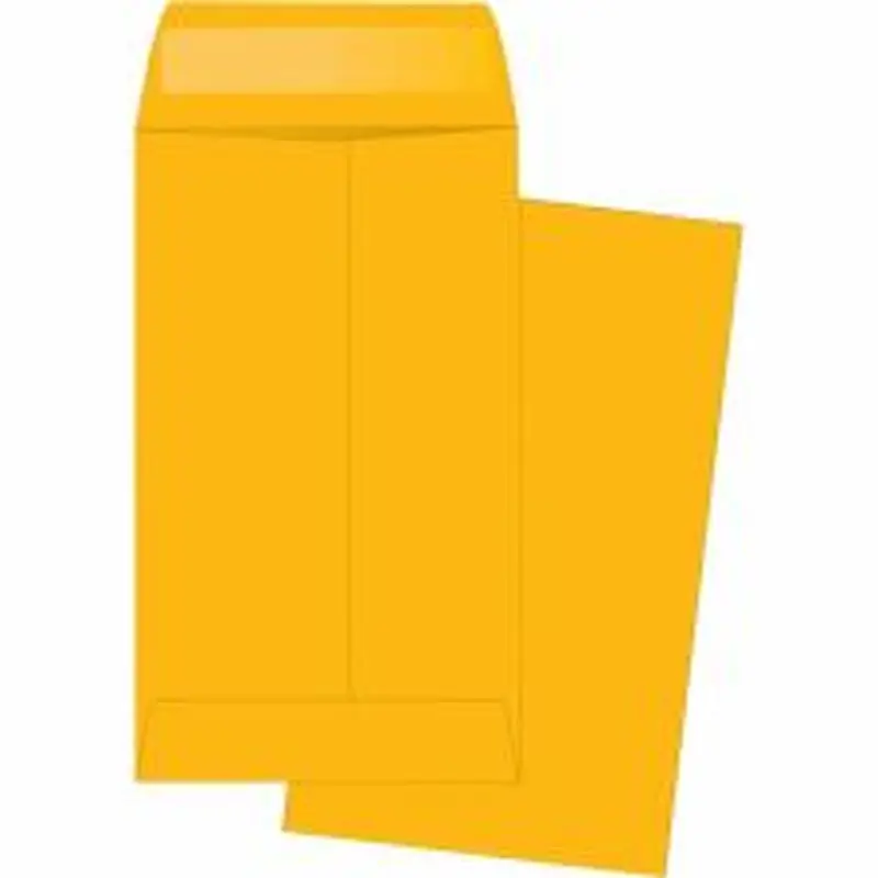 Business Source Little Coin No. 5-1/2 Kraft Envelopes - Coin - #5-1/2 - 3 1/8"x 5 1/2" - 20 lb - Gummed - Brown Kraft - Kraft - 500 / Box - 04443