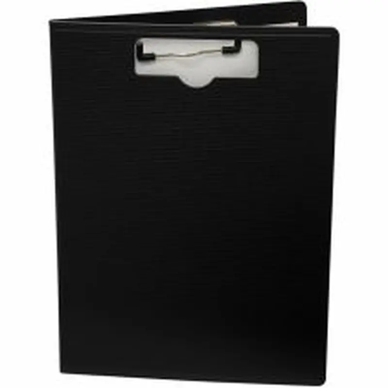 Baumgartens Mobile OPS Unbreakable Recycled Clipboard - 0.50" Clip Capacity - Top Opening - 8 1/2" x 11" - Black - 1 Each