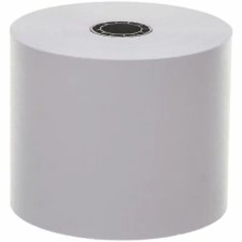 Business Source Single-ply 150' Machine Paper Rolls - 2 1/4" x 150 ft - Sustainable Forestry Initiative (SFI) - Lint-free - White - 3 / Pack