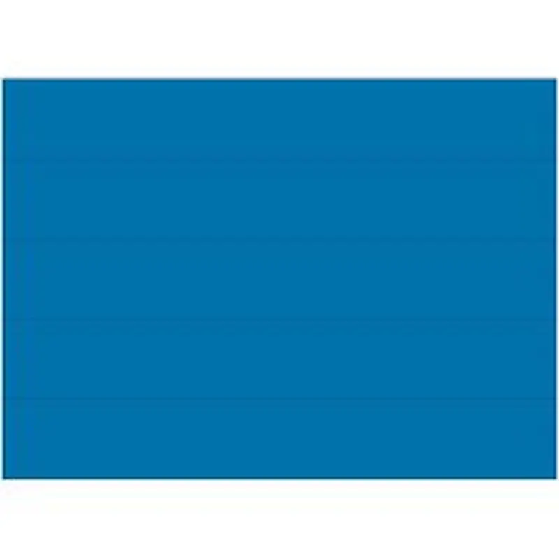 MasterVision Magnetic Dry-Erase Whiteboard Strips, 6" x 3/4", Blue, Pack Of 25