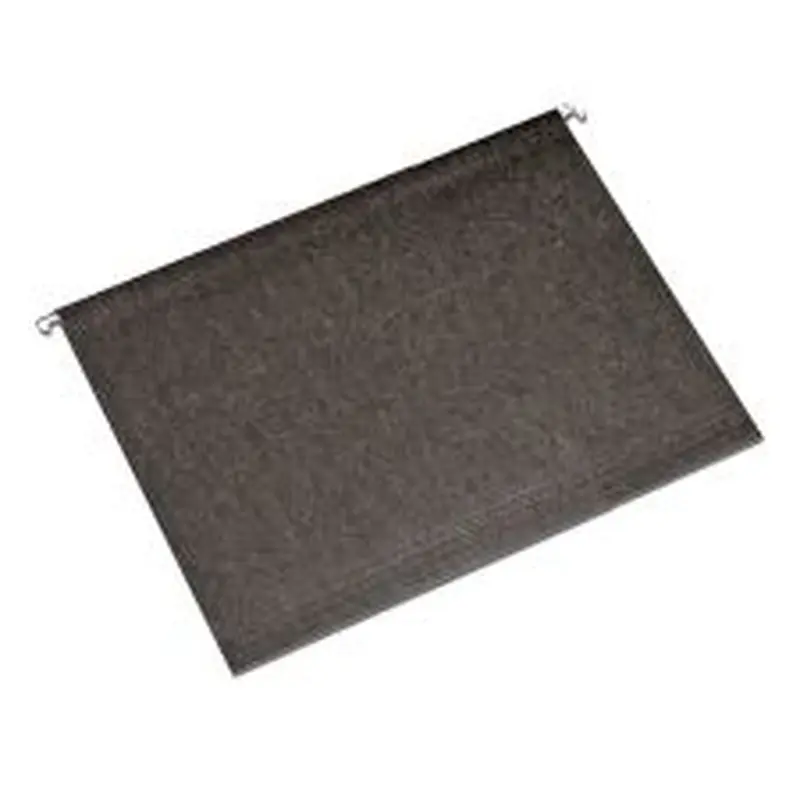 SKILCRAFT Hanging File Folders, 1/5 Cut, 2" Expansion, Legal Size, Green, Box Of 25 Folders (AbilityOne 7530-01-357-6855)