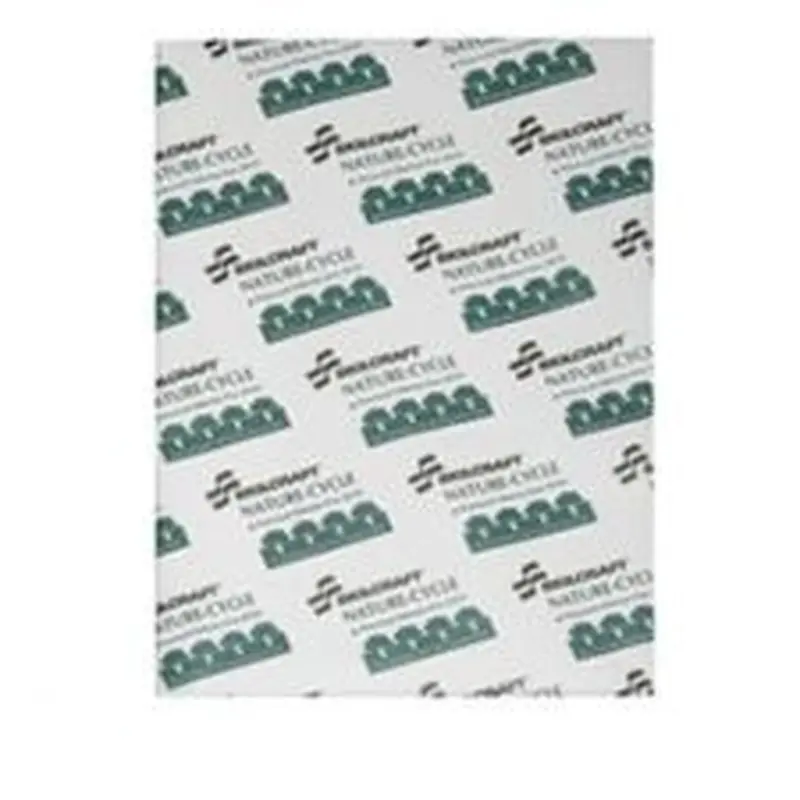 SKILCRAFT Chlorine-Free Copy Paper, Matte White, Legal (8.5" x 14"), 5000 Sheets Per Case, 20 Lb, 92 Brightness, 100% Recycled (AbilityOne 7530-01-503-8449)